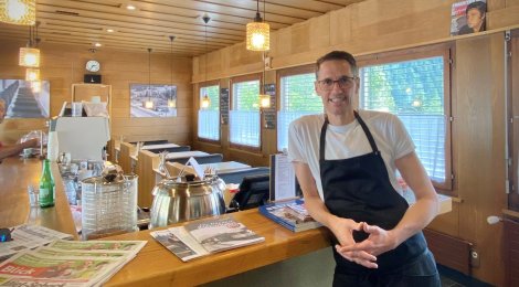 Ein Deutscher in Tiefencastel