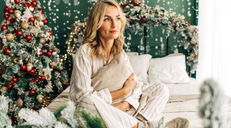 Weihnachtsdekoration im Schlafzimmer: Bescheidenheit ist gefragt