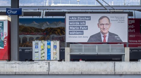 Zürcher Regierungsrat betreibt Wahlkampf in Graubünden