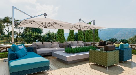 Schattenplatz im Garten- So fliehst du vor der Sonne