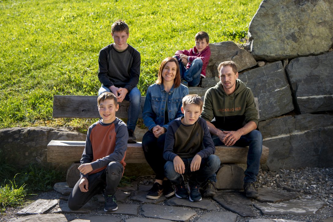 Spielgruppe und Landwirtschaft vereint