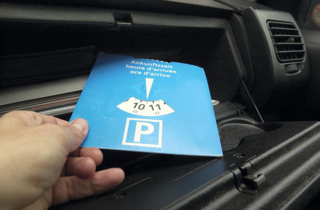 Parken in der Blauen Zone