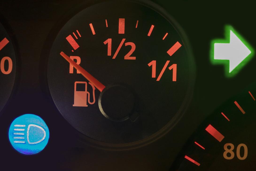 So leuchtet die Tankleuchte weniger auf