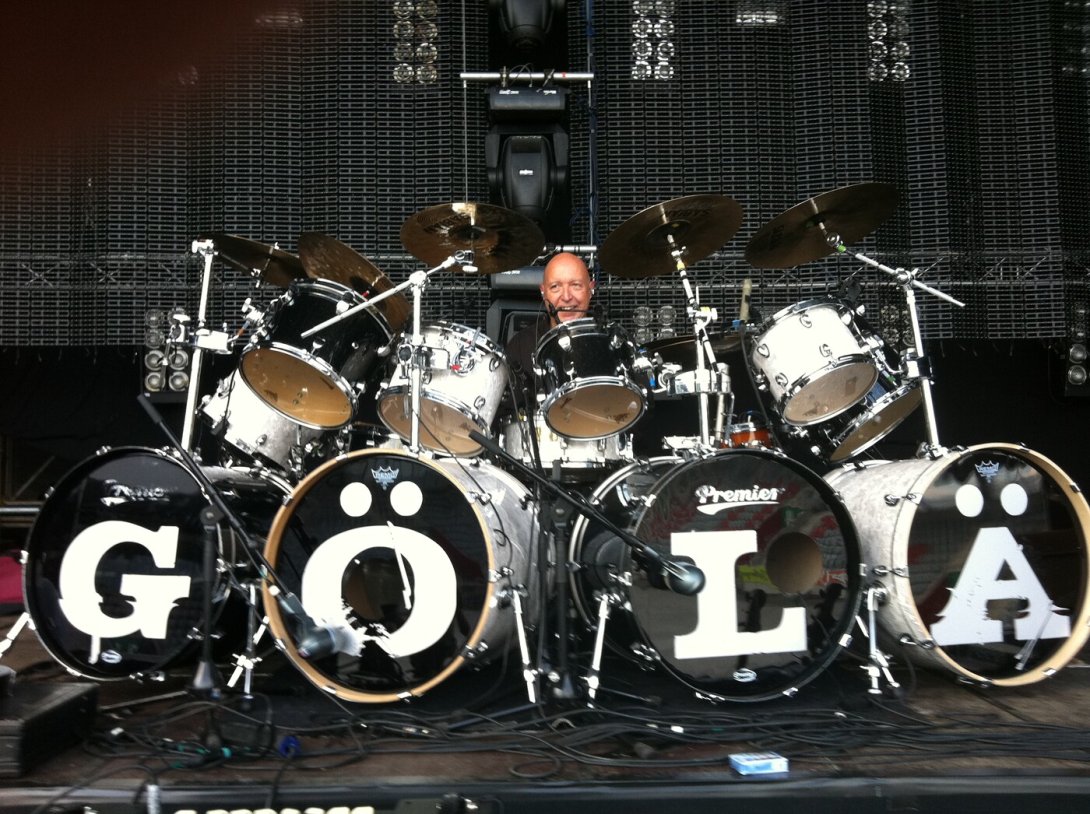 Das rhythmische Rückgrat von Gölä: Mit Schlagzeuger Walter Keiser im Hallenstadion