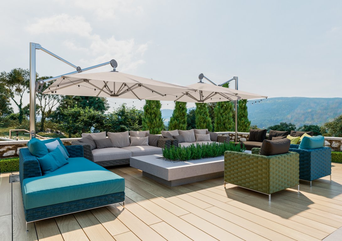 Schattenplatz im Garten- So fliehst du vor der Sonne