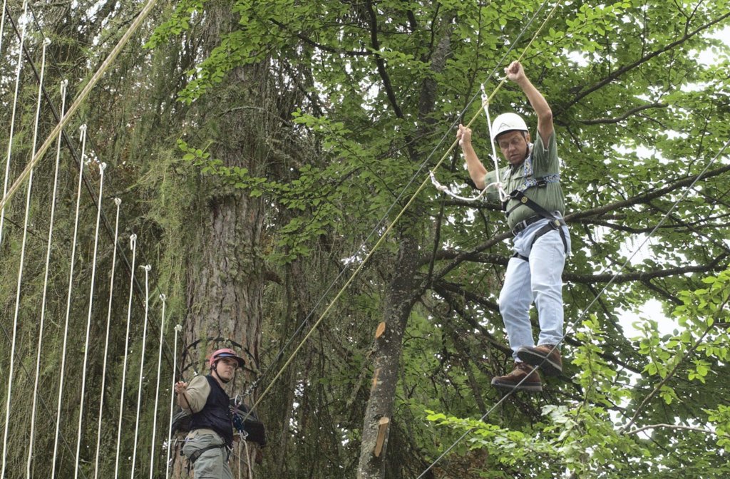 Sport am Berg-Kletterpark Erlebnisberg Pradaschier